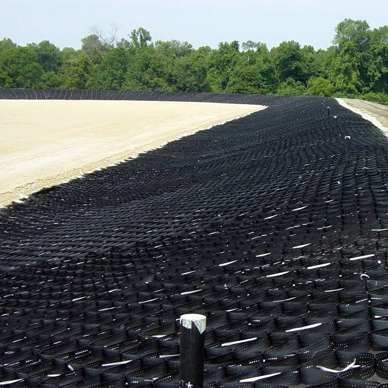 Honeycomb Geoweb HDPE Pea Gravel Stabilizator siatki Geokomórki do kontroli erozji 2