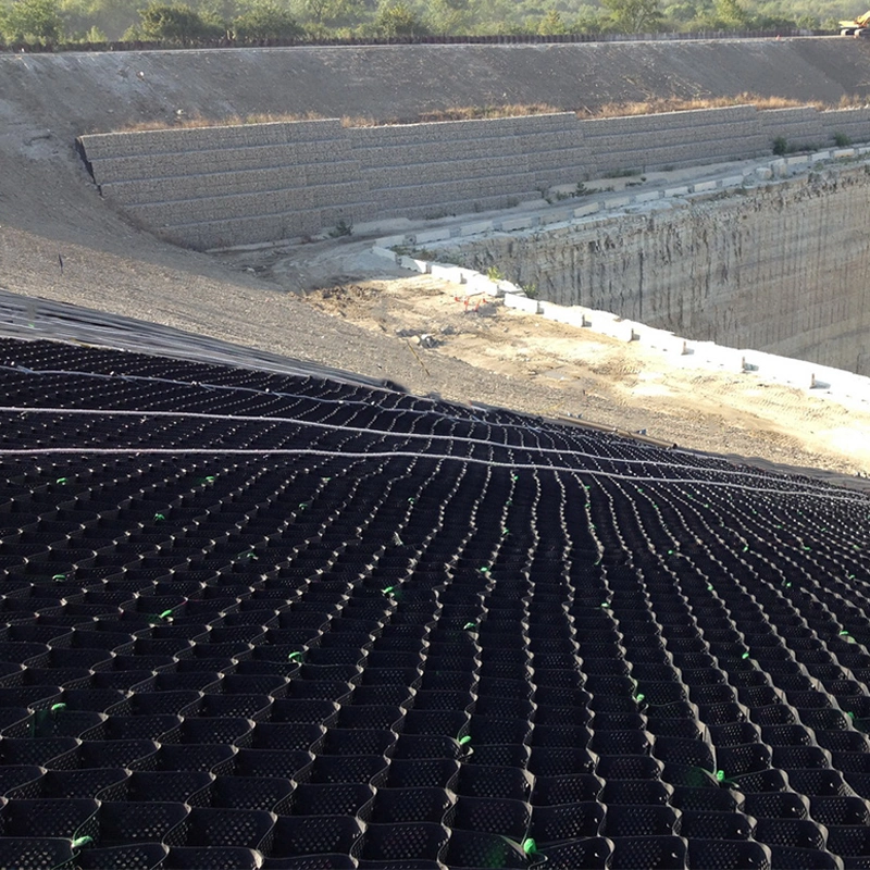 Honeycomb Geoweb HDPE Pea Gravel Stabilizator siatki Geokomórki do kontroli erozji 5