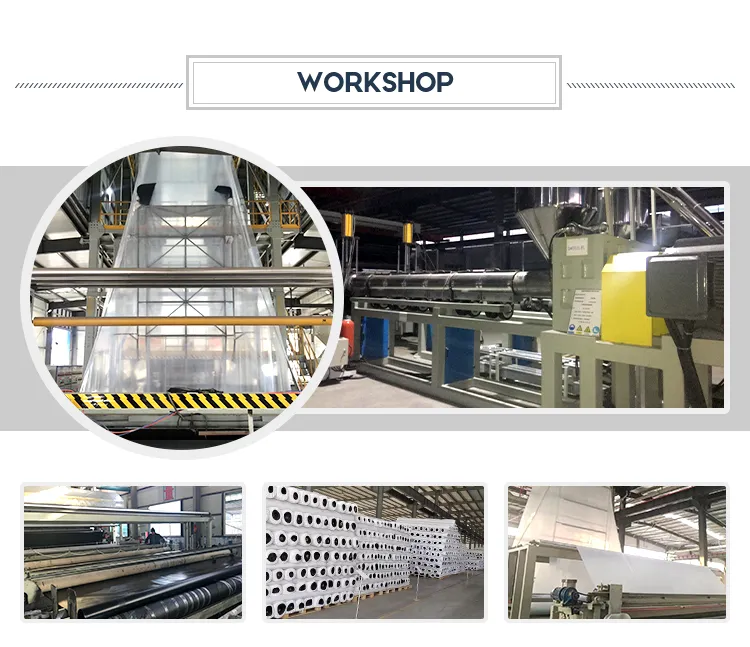 1.0mm 1.5mm 100% materiał dziewiczy ASTM Wodoszczelny Nieprzepuszczalny Gładki teksturowany LDPE LLDPE HDPE Geomembrana Włókna na stawki do wyładunku Włókna do wydobycia 3