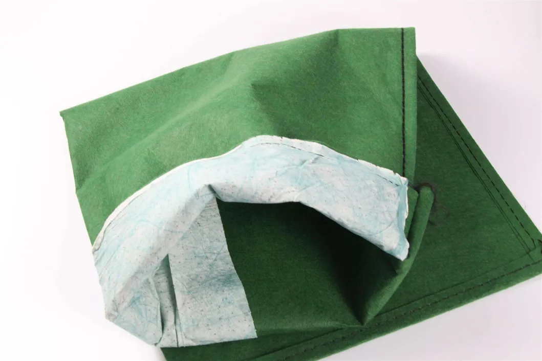 Przemysł 40*80cm Geotextile Geobag do ochrony zbocza autostrady Geotextile Geobag zalesianie sadzenie trawy Kontrola powodzi Geotextile Geobag 0