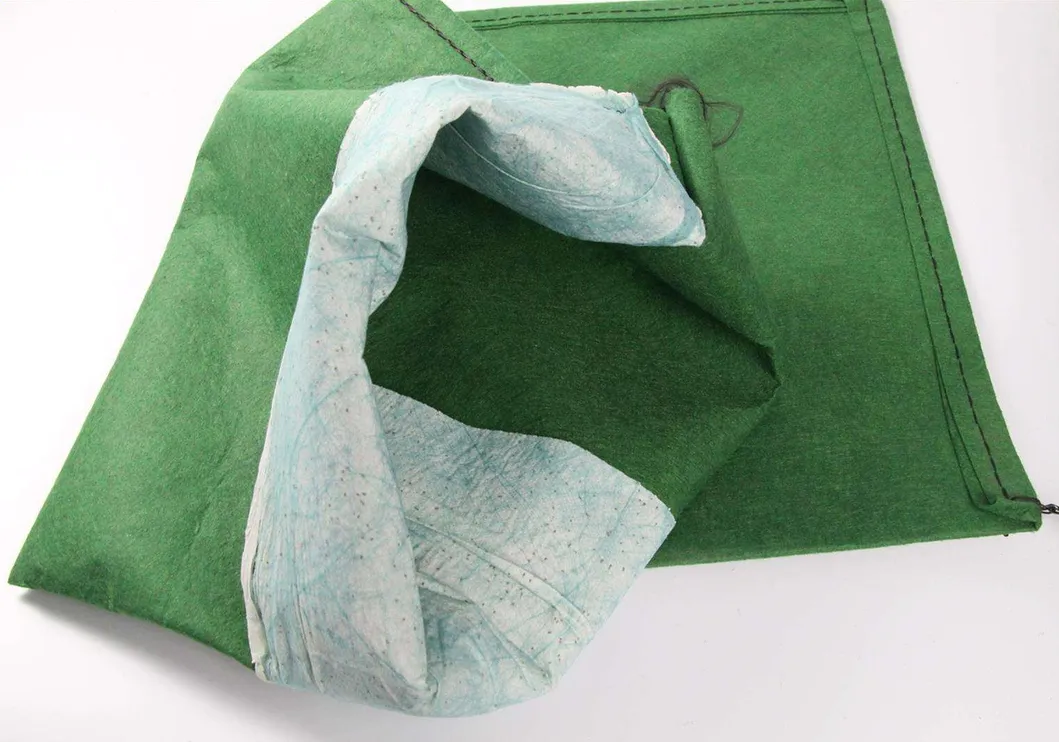 Przemysł 40*80cm Geotextile Geobag do ochrony zbocza autostrady Geotextile Geobag zalesianie sadzenie trawy Kontrola powodzi Geotextile Geobag 1