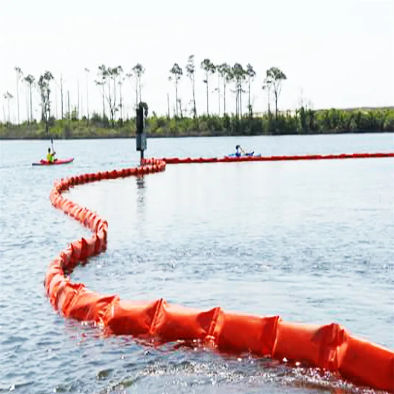 Silt Curtain PVC Floating Silt Curtain Containment Boom Eco Friendly Oil Spilling Boom Floating Silt Curtain dla środowisk wodnych 0