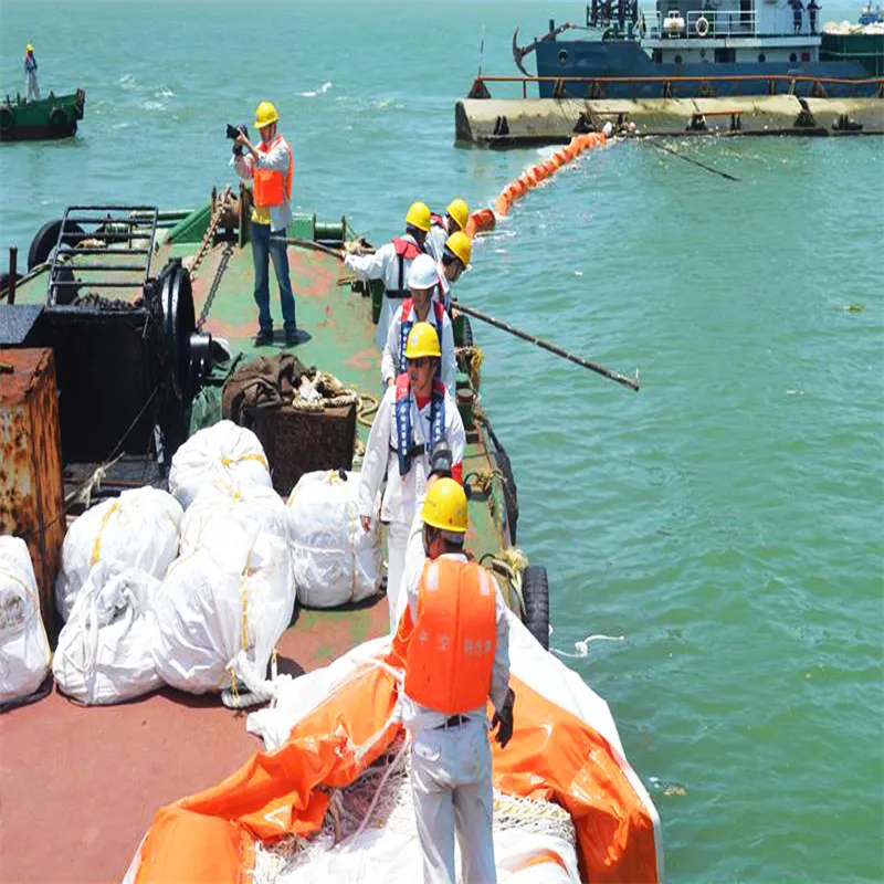Silt Curtain PVC Floating Silt Curtain Containment Boom Eco Friendly Oil Spilling Boom Floating Silt Curtain dla środowisk wodnych 1