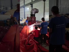 Pływająca kurtyna z mułu z PVC