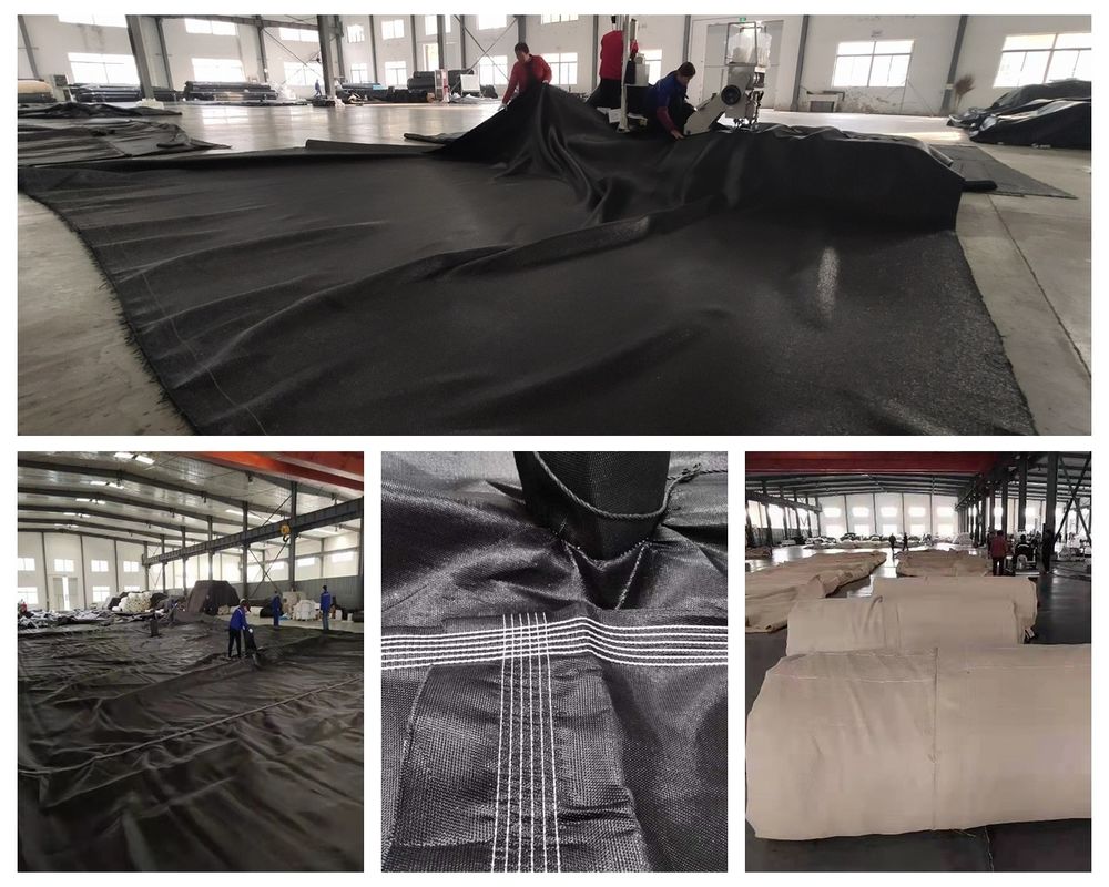 Wysokiej wytrzymałości PP Woven Geotextile Bag / Geotube do oczyszczania ścieków lub projektów bagrowania morskiego