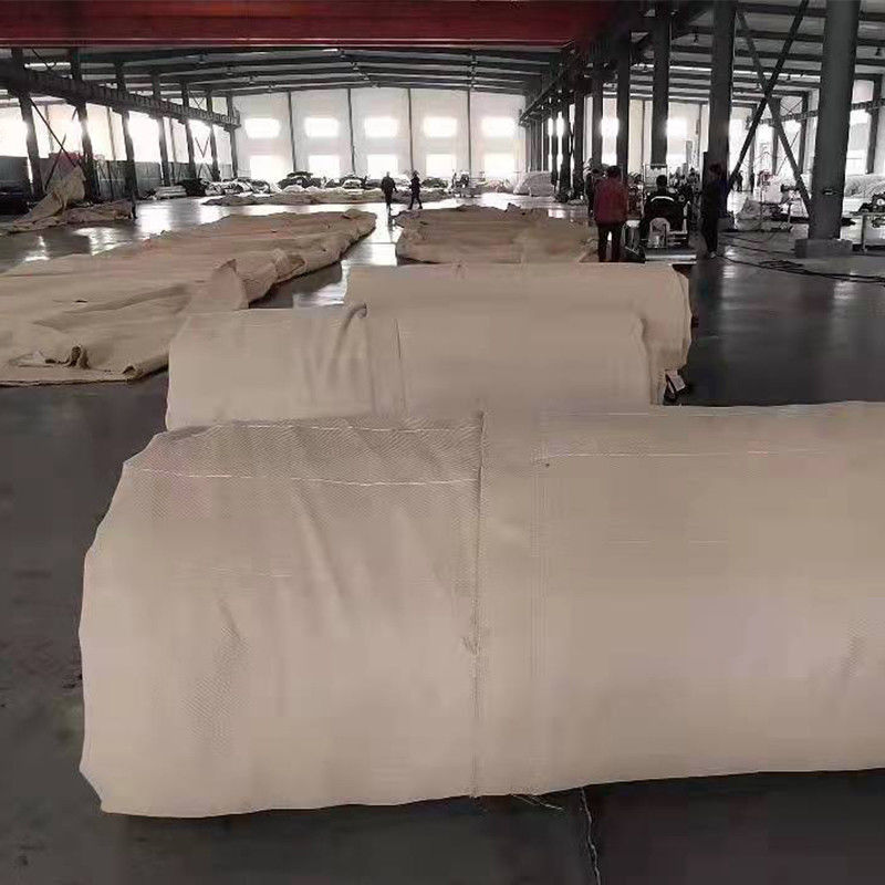 Wysokiej wytrzymałości PP Woven Geotextile Bag / Geotube do oczyszczania ścieków lub projektów bagrowania morskiego