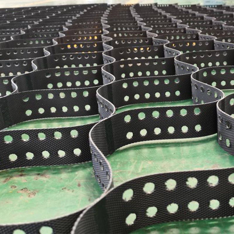 HDPE Grill Grid System Material Driveway Textured Geocell For Road Reinforcement Grass Net Paving