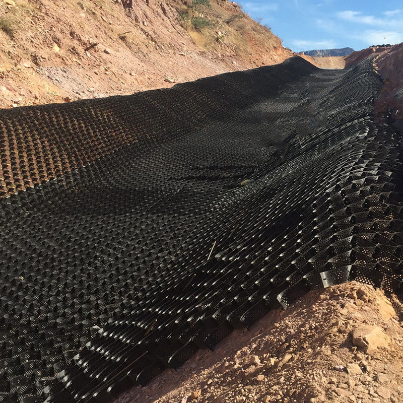 HDPE Grill Grid System Material Driveway Textured Geocell For Road Reinforcement Grass Net Paving