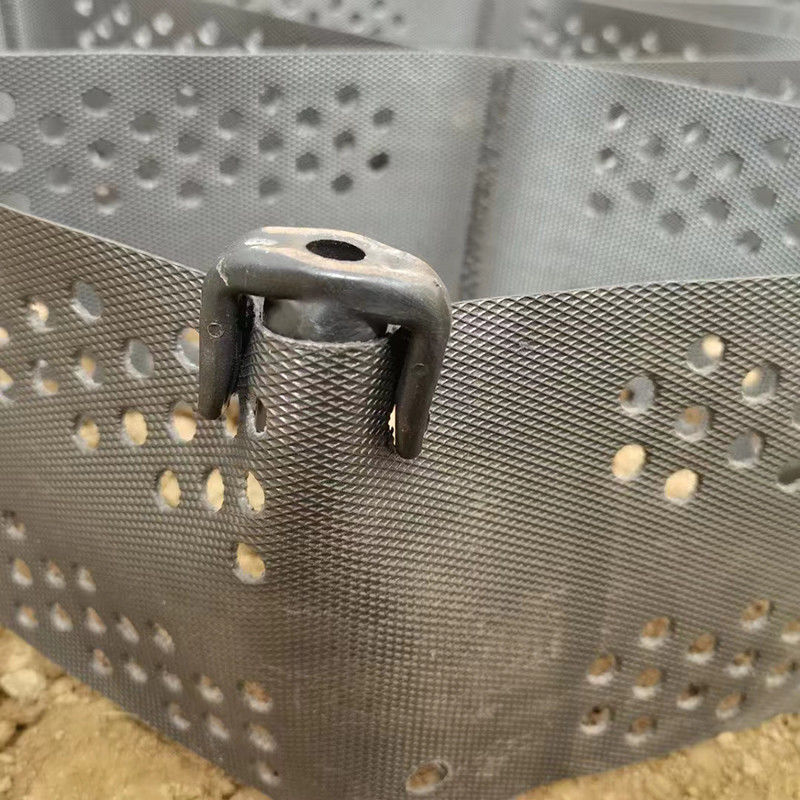 Teksturowany z otworami HDPE System wysokiej komórkowej zamknięcia Geocell rośliny pszczeli miodnej dla ochrony zbocza drogi Fundament Parking