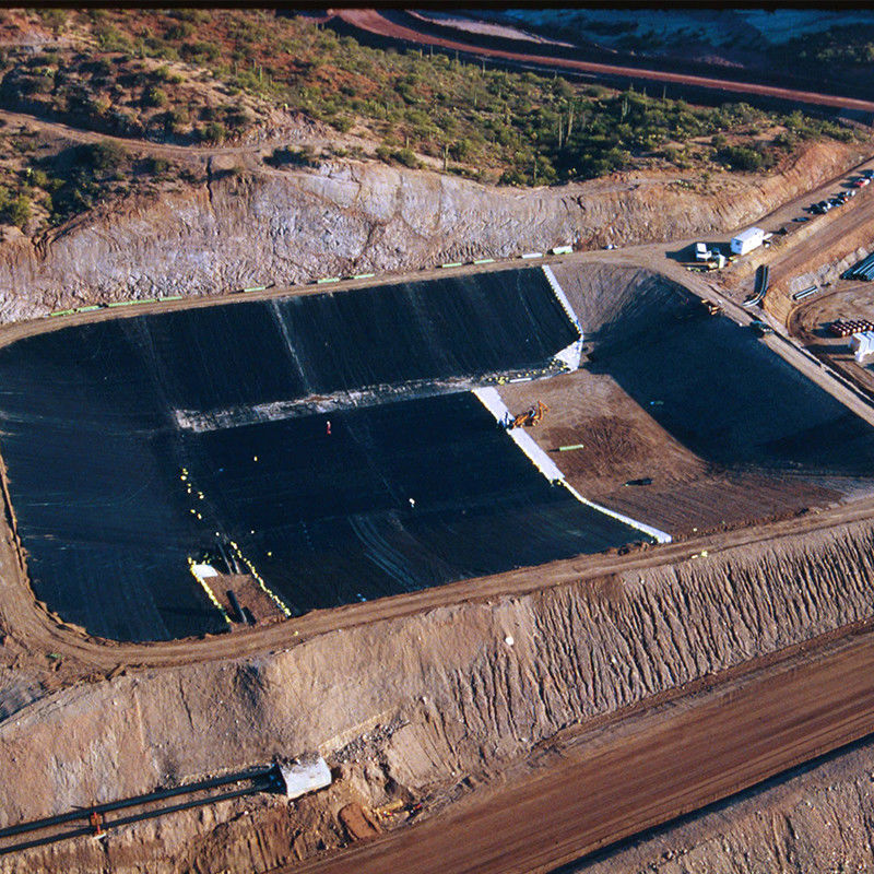 100% Virgin ASTM Anty-Seepage Waterproof Nieprzepuszczalny HDPE LDPE LLDPE Geomembrane Do wydobycia wydobywczego