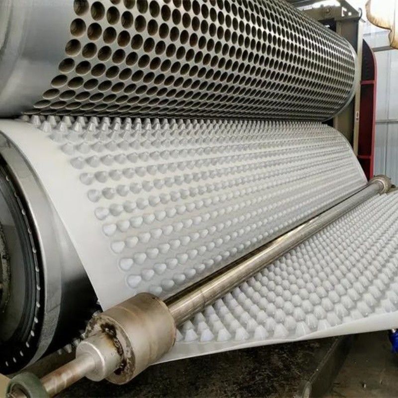 Projekt zieloności membrany odwadniającej PVC Perforated Dimple Drainage Board Prace podwalinowe Roztwór wodny Roztwór wodny