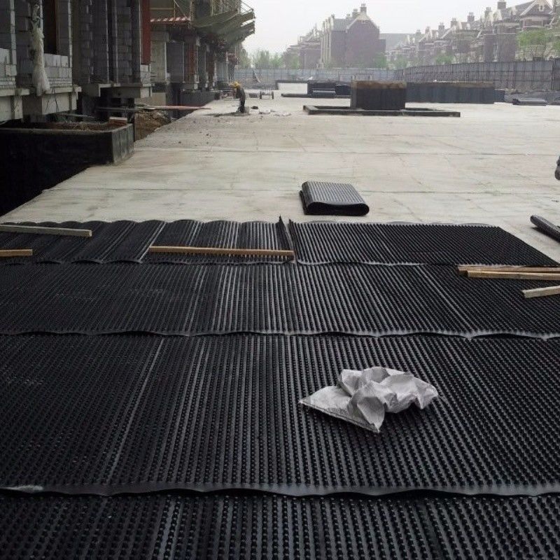Projekt zieloności membrany odwadniającej PVC Perforated Dimple Drainage Board Prace podwalinowe Roztwór wodny Roztwór wodny