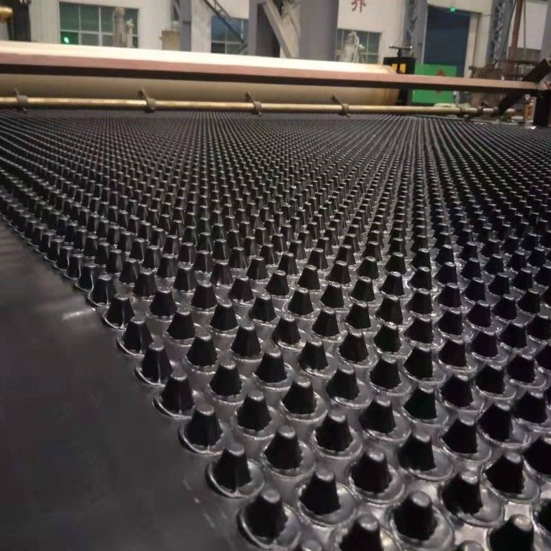 Projekt zieloności membrany odwadniającej PVC Perforated Dimple Drainage Board Prace podwalinowe Roztwór wodny Roztwór wodny