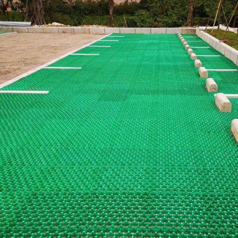 HDPE Plastic Grass Stabilizer Grid For Parking Lot Outdoor Roof Garden Permeable Pavers Interlocking