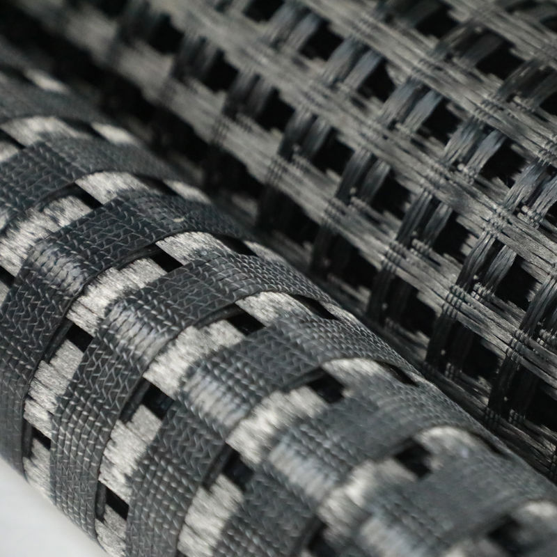 Geogrid z włókien szklanych dla inżynierii budowlanej Wielkość siatki mm 12,5 * 12,5 mm
