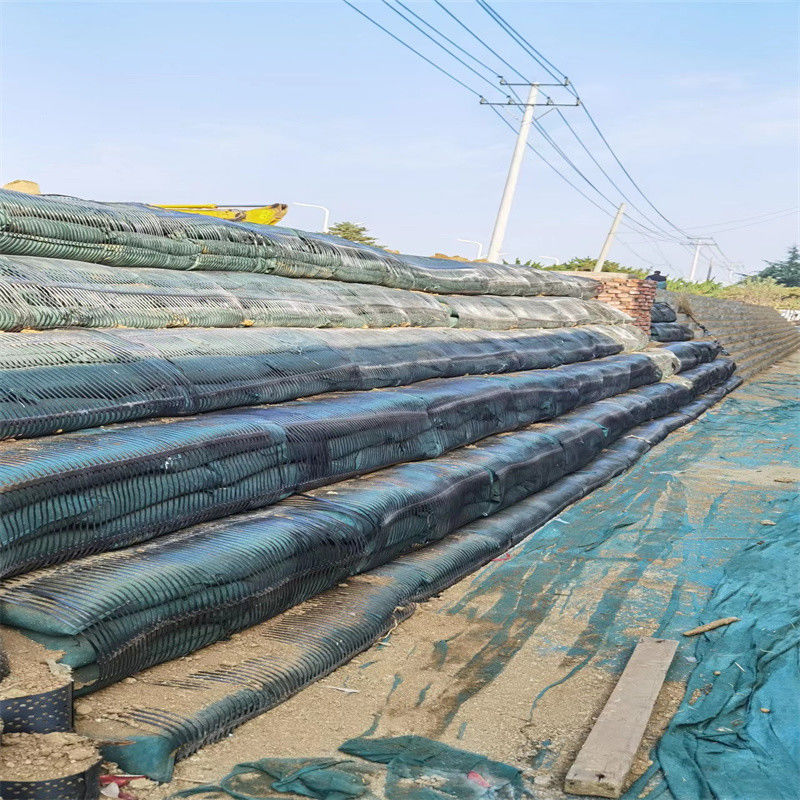 PP Plastic PE Jednostronne jednosiowe poliester Geogrid Gravel Grid Stabilizator gruntu do wzmocnienia gleby