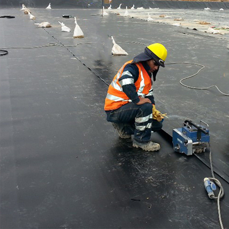 HDPE Geomembrane Pond Liner 1,0 mm grubość z 100% materiału dziewiczego dla kanału wodnego