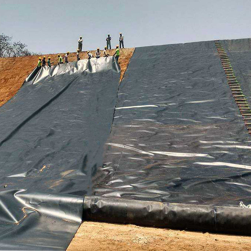 HDPE Geomembrane Pond Liner 1,0 mm grubość z 100% materiału dziewiczego dla kanału wodnego