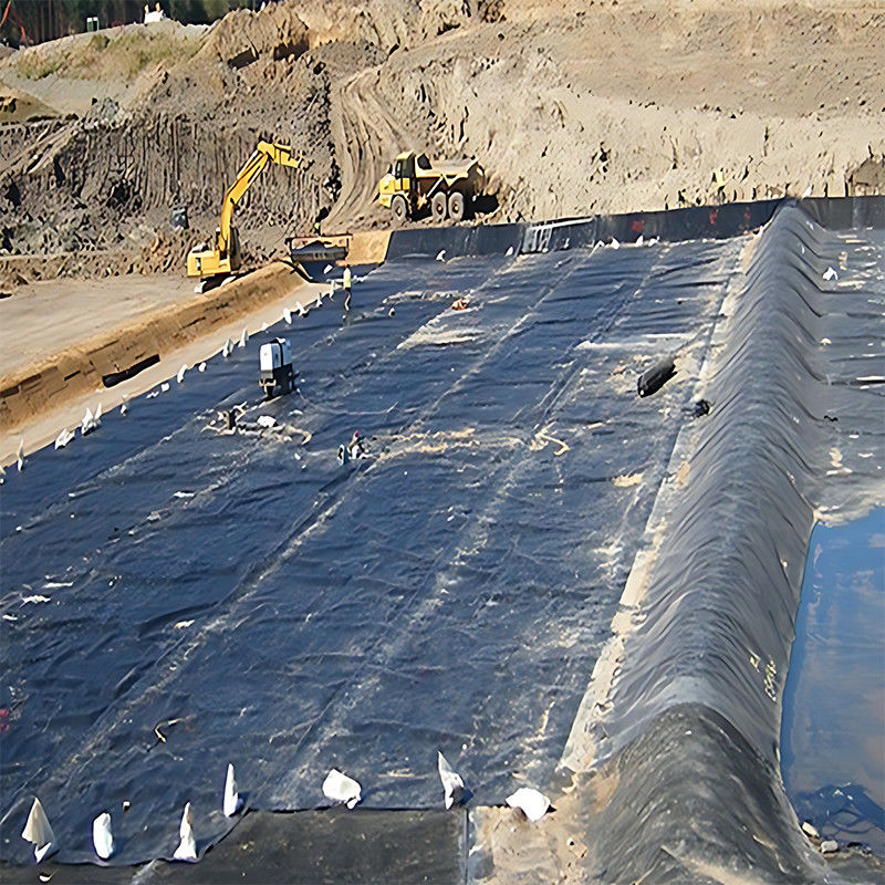 HDPE Geomembrane Pond Liner 1,0 mm grubość z 100% materiału dziewiczego dla kanału wodnego