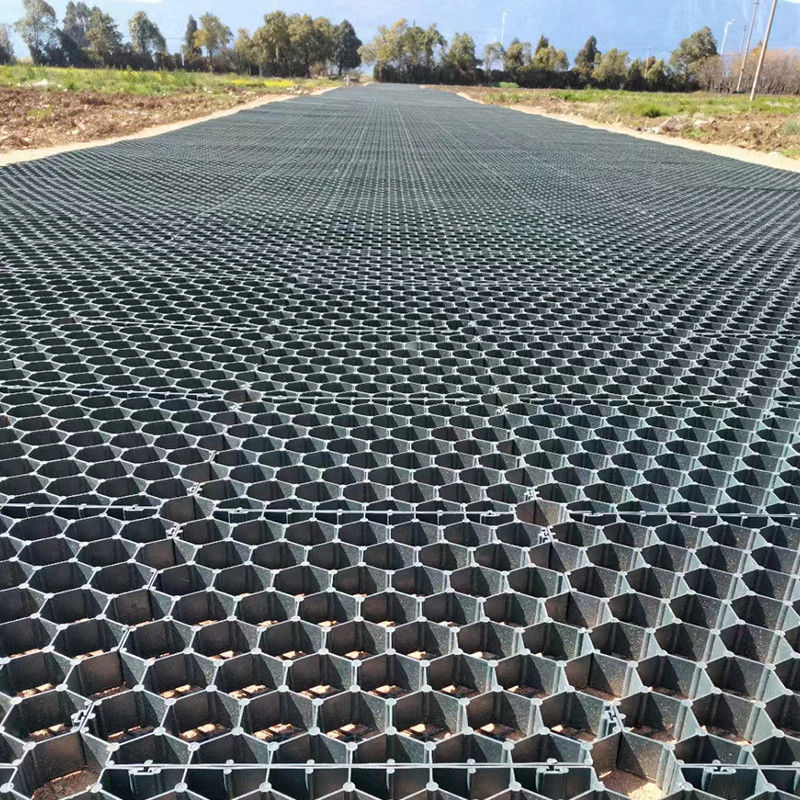 38mm/48mm/68mm Plastyczna sieć trawieniowa Maty ochronne dla trawy HDPE Pavers Grid For Ground Reinforcement System