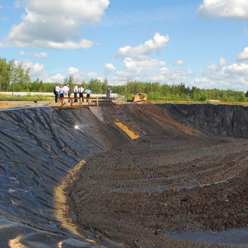 Zamówione HDPE LDPE LLDPE PVC Geomembranes Włócznik stawu dla ryb i krewetek Włócznik stawu i wzmocniony polietylen