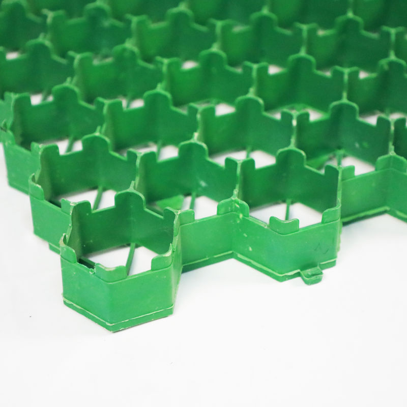 HDPE Grid Producent Plastic Gravel Paver Grid Grid Grass Grid dla podjazdu i parkingu Zielony Czarny Kolor