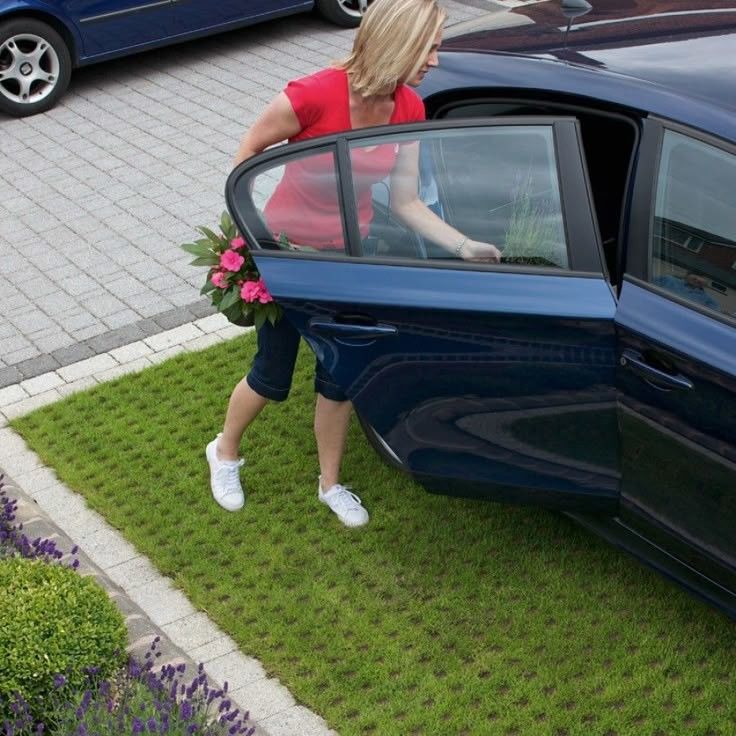 HDPE Pavers Trawa sieć Poliester Geogrid Plastic dla parkingu Wylot pożarowy hurtowy Krajobraz Ziemia Geocell Żwir Paddock Sieć