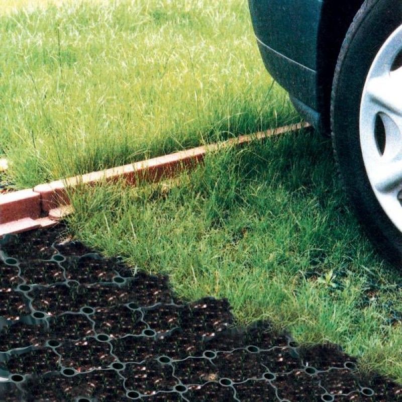 HDPE Pavers Trawa sieć Poliester Geogrid Plastic dla parkingu Wylot pożarowy hurtowy Krajobraz Ziemia Geocell Żwir Paddock Sieć