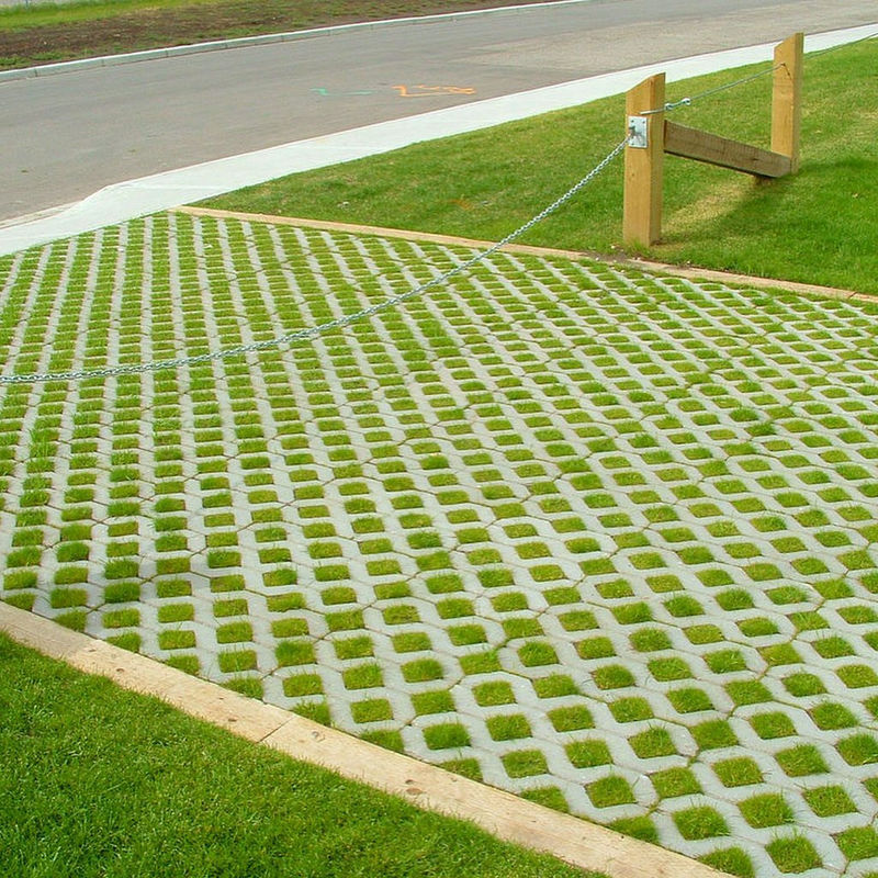 HDPE Pavers Trawa sieć Poliester Geogrid Plastic dla parkingu Wylot pożarowy hurtowy Krajobraz Ziemia Geocell Żwir Paddock Sieć