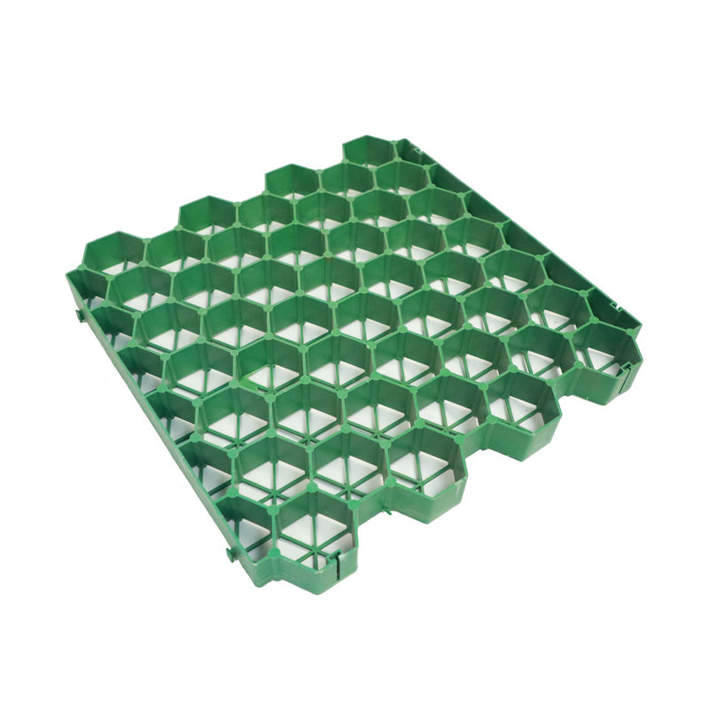 HDPE Pavers Trawa sieć Poliester Geogrid Plastic dla parkingu Wylot pożarowy hurtowy Krajobraz Ziemia Geocell Żwir Paddock Sieć