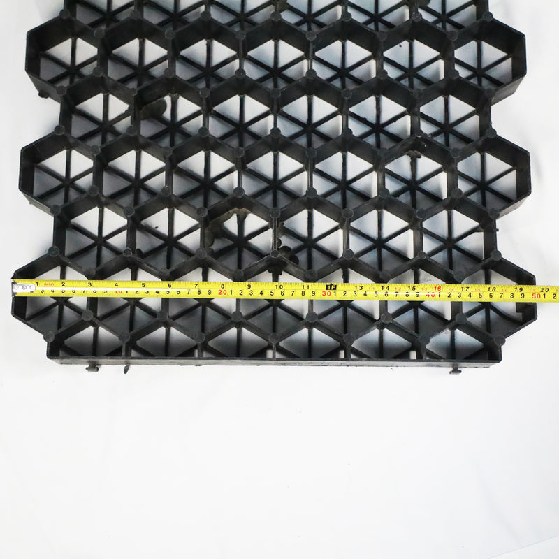 Plastikowa sieć trawy dla parkingu Wylot z ognia HDPE Paver Geogrid dla krajobrazu Ziemia Geocell Żwir Paddock Grid