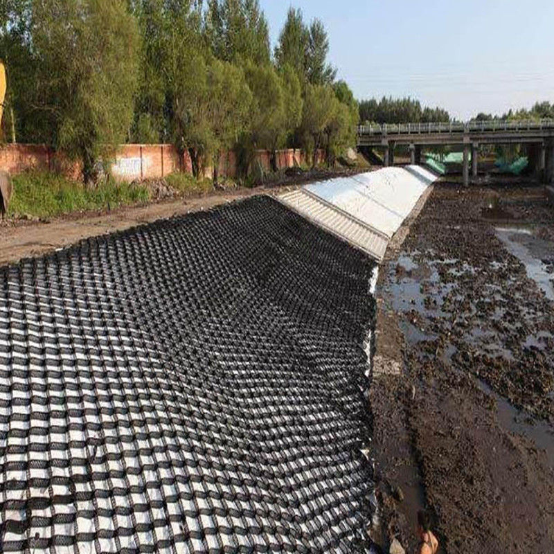HDPE Plastic Geocell Paved Grid Black HDPE Geocell for Soft Basement Reinforcement Low Cost Gravel Stabilizer Geocell w budowie dróg