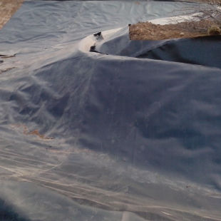 Styl przemysłowy 1mm Geomembrane Liner na staw HDPE Plastic Liner Geomembrane Liner na staw dla ryb Made PVC LDPE LLDPE PP Materiały do składowania odpadów