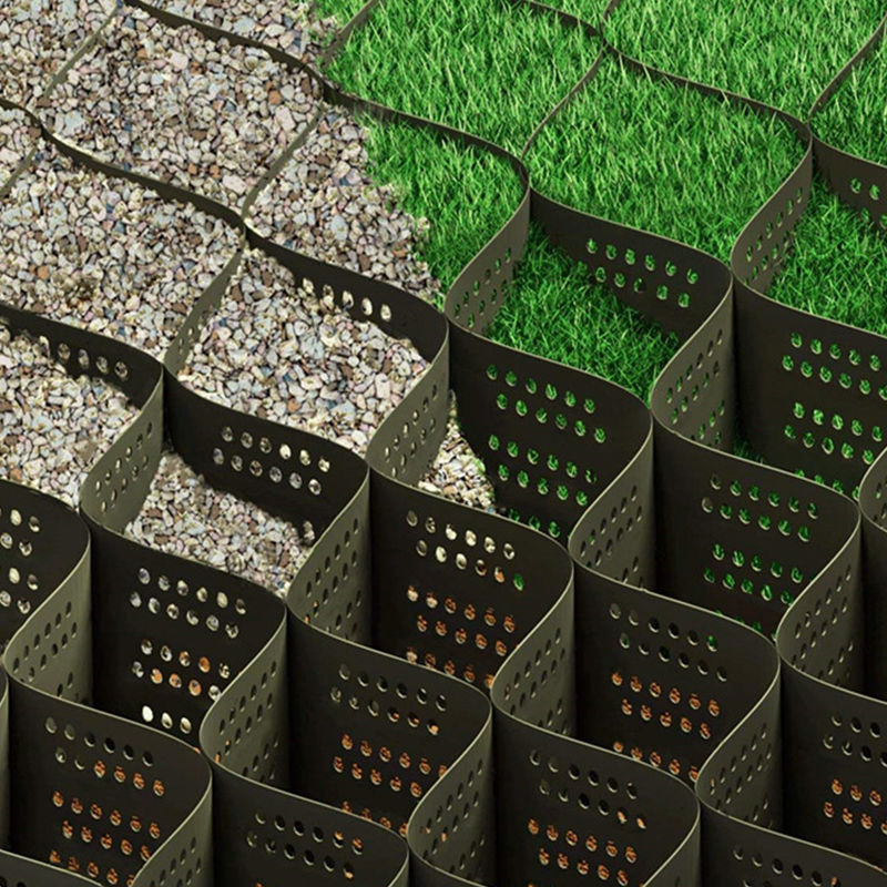 Wysokiej wytrzymałości poliester jednoszywa sieć geograficzna do wzmocnienia gleby, wsparcia geocell i różnych zastosowań inżynierii cywilnej Trwała, niezawodna i awaryjna