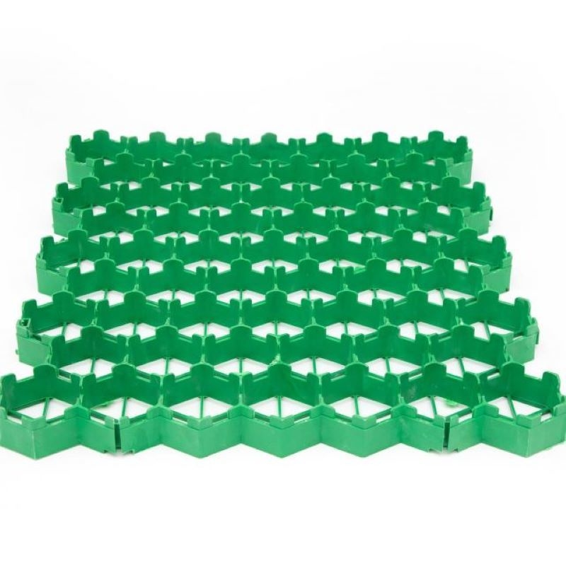 Plastikowa kratka trawnikowa do utwardzania parkingu, kratka żwirowa do komercyjnego zagospodarowania terenu, produkty zazieleniania, ścieżka golfowa, projekt ścieżki ogrodowej