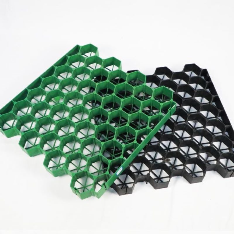 Plastikowa kratka trawnikowa do utwardzania parkingu, kratka żwirowa do komercyjnego zagospodarowania terenu, produkty zazieleniania, ścieżka golfowa, projekt ścieżki ogrodowej