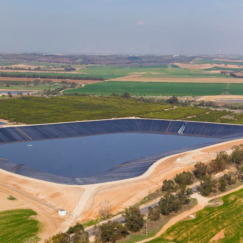 Folia geomembranowa HDPE do akwakultury, hodowli ryb, stawów, tam, basenów i zastosowań w zakresie zatrzymywania wody