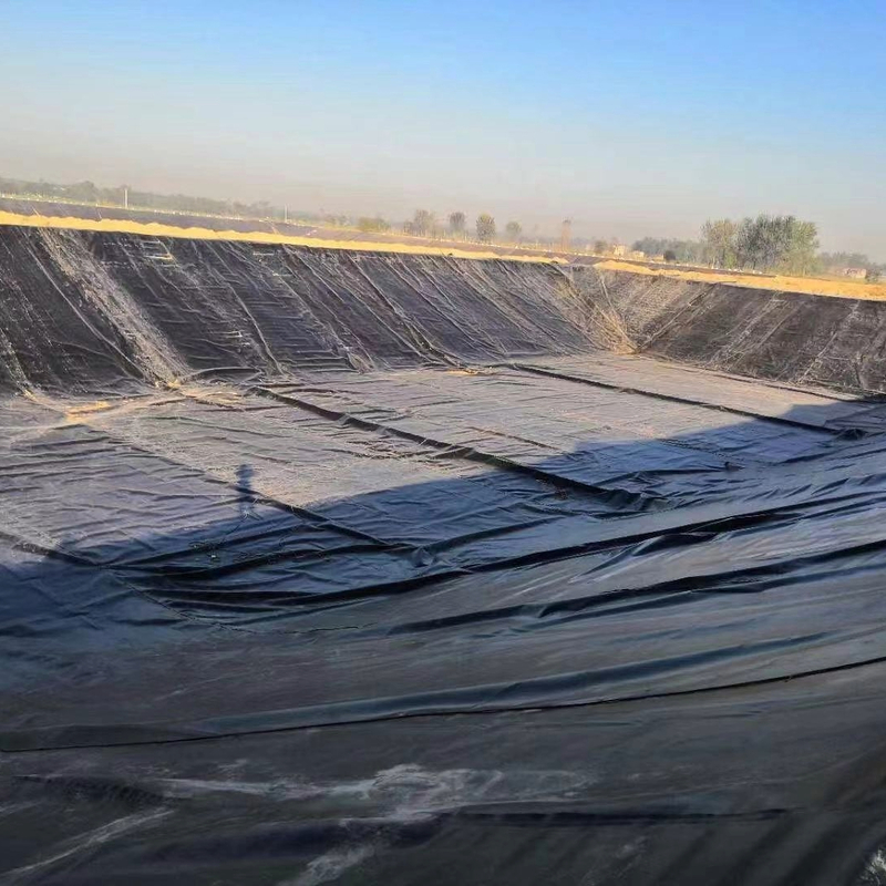 Folia geomembranowa HDPE do akwakultury, hodowli ryb, stawów, tam, basenów i zastosowań w zakresie zatrzymywania wody