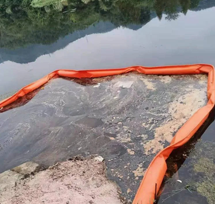 Silt Curtain PVC Floating Silt Curtain Containment Boom Eco Friendly Oil Spilling Boom Floating Silt Curtain dla środowisk wodnych