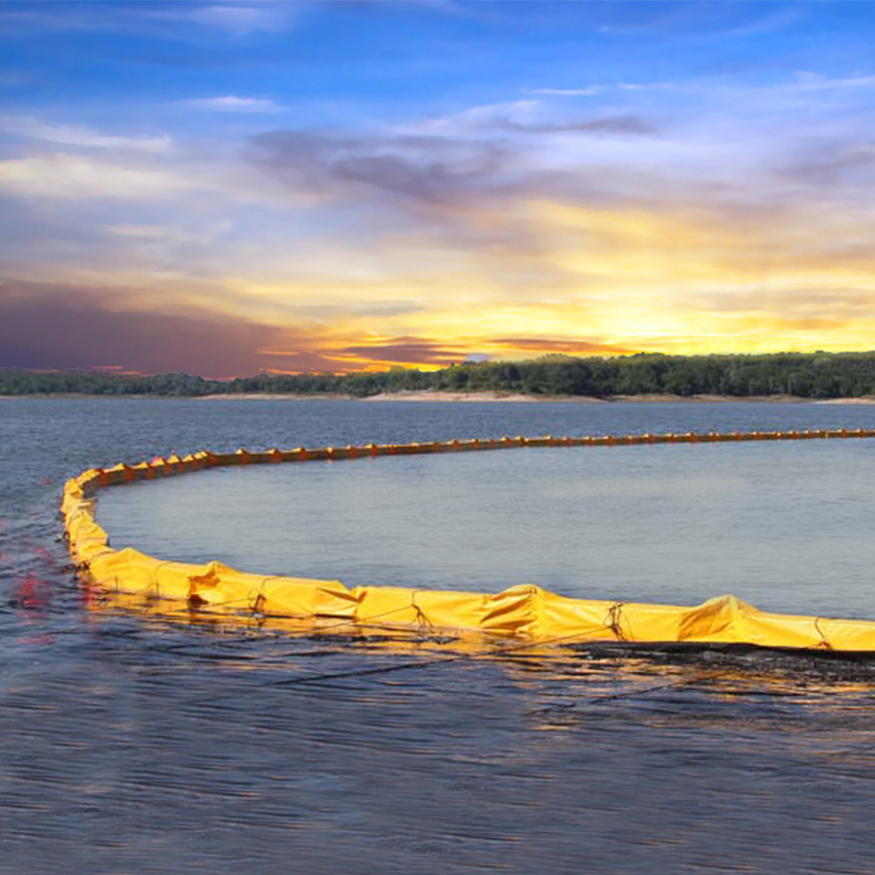 Silt Curtain PVC Floating Silt Curtain Containment Boom Eco Friendly Oil Spilling Boom Floating Silt Curtain dla środowisk wodnych