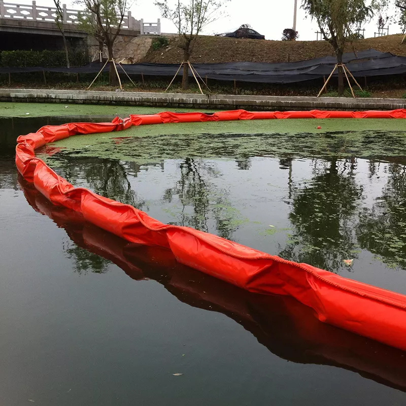 Silt Curtain PVC Floating Silt Curtain Containment Boom Eco Friendly Oil Spilling Boom Floating Silt Curtain dla środowisk wodnych