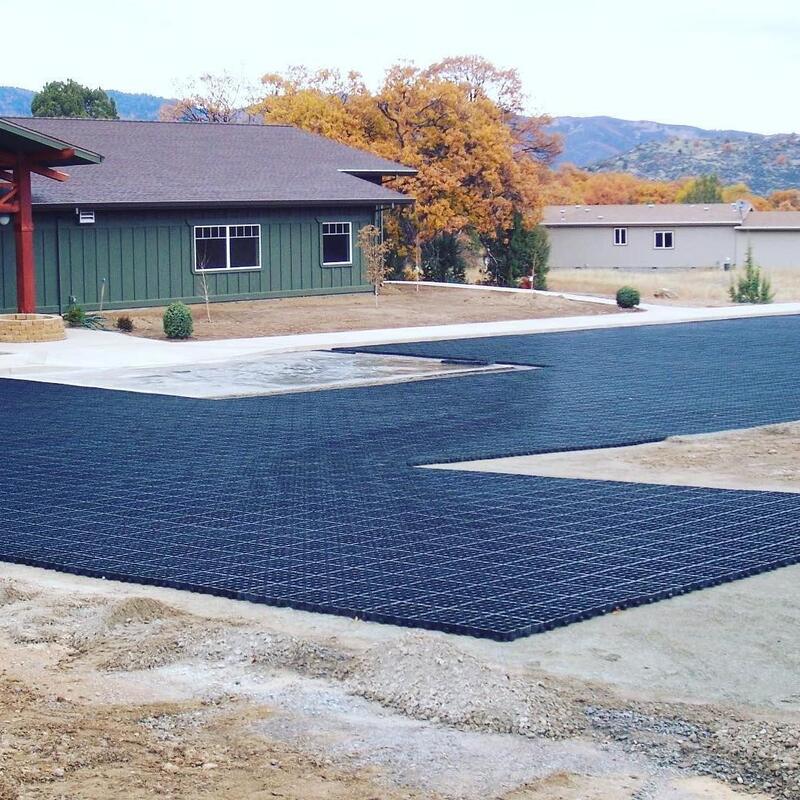 HDPE Plastic Grass Grid for Grass Pavement Parking Lots Slope Erosion Control Soil Stabilization Żwiry i krajobrazy